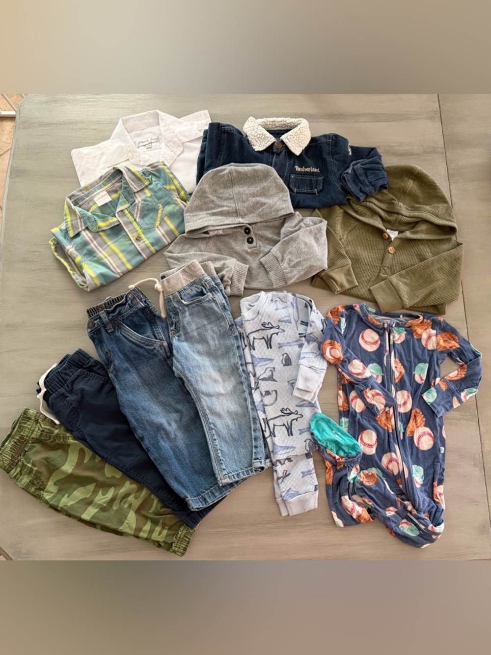 Baby Boy/Toddler 18M Lot-Timberland, Cat & Jack, Posh Peanut, Carters. Read desc